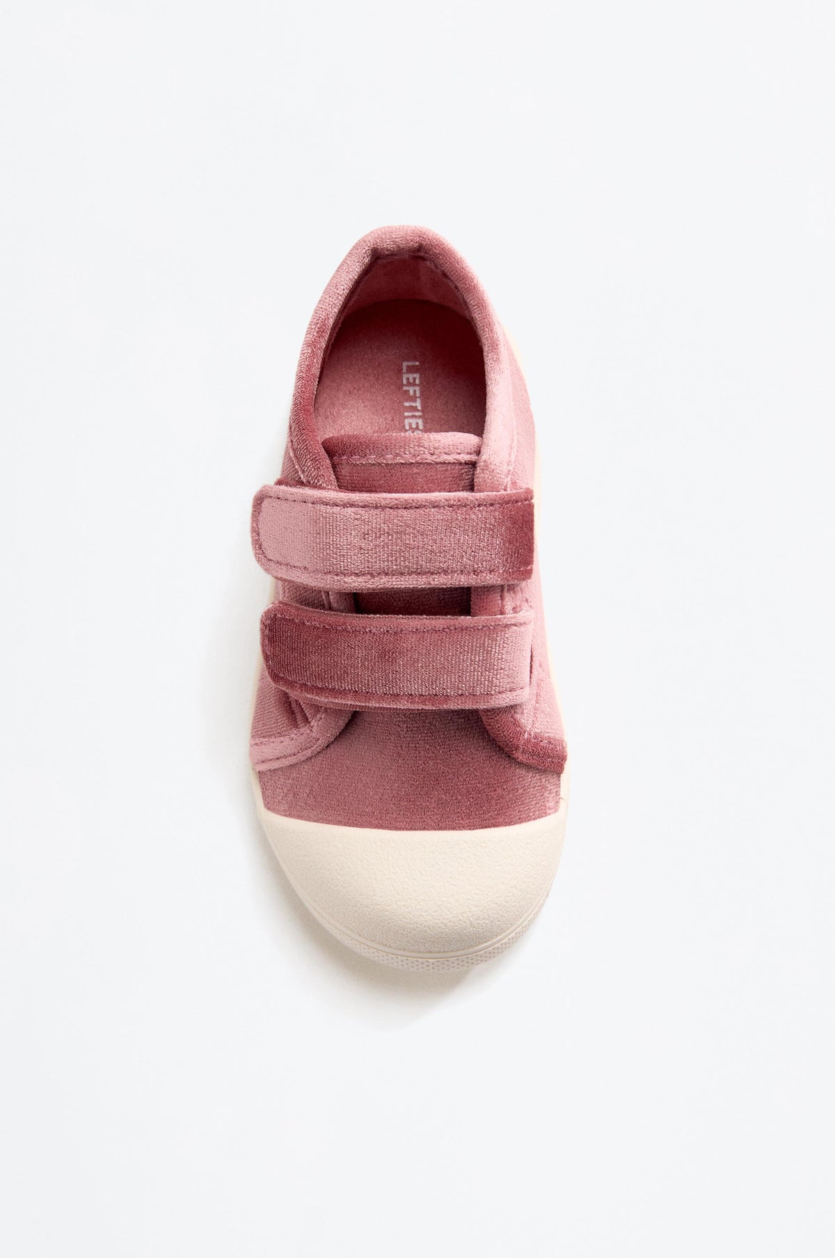 Velvet toecap slipper