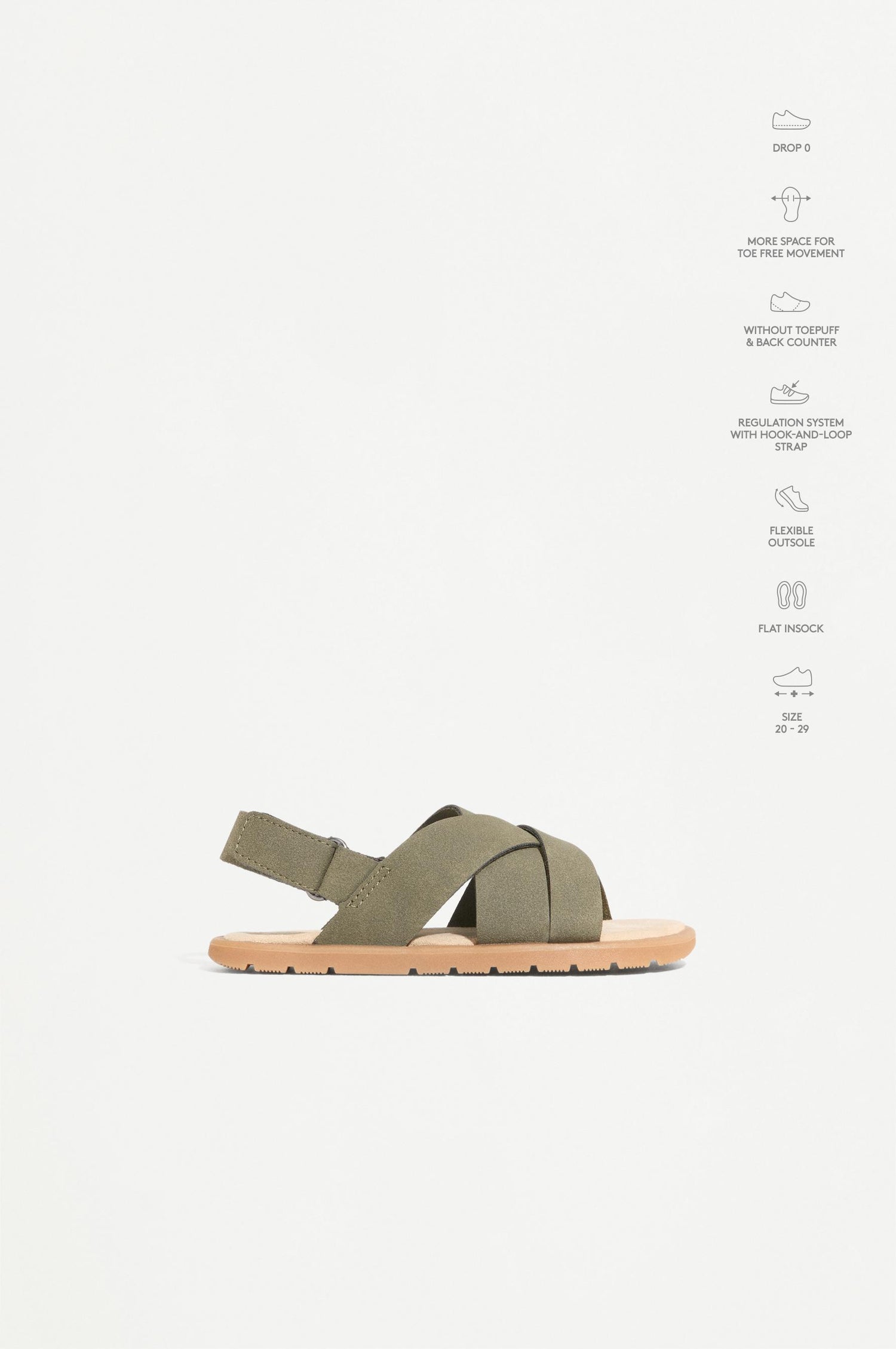 BAREFOOT STRAP SANDAL