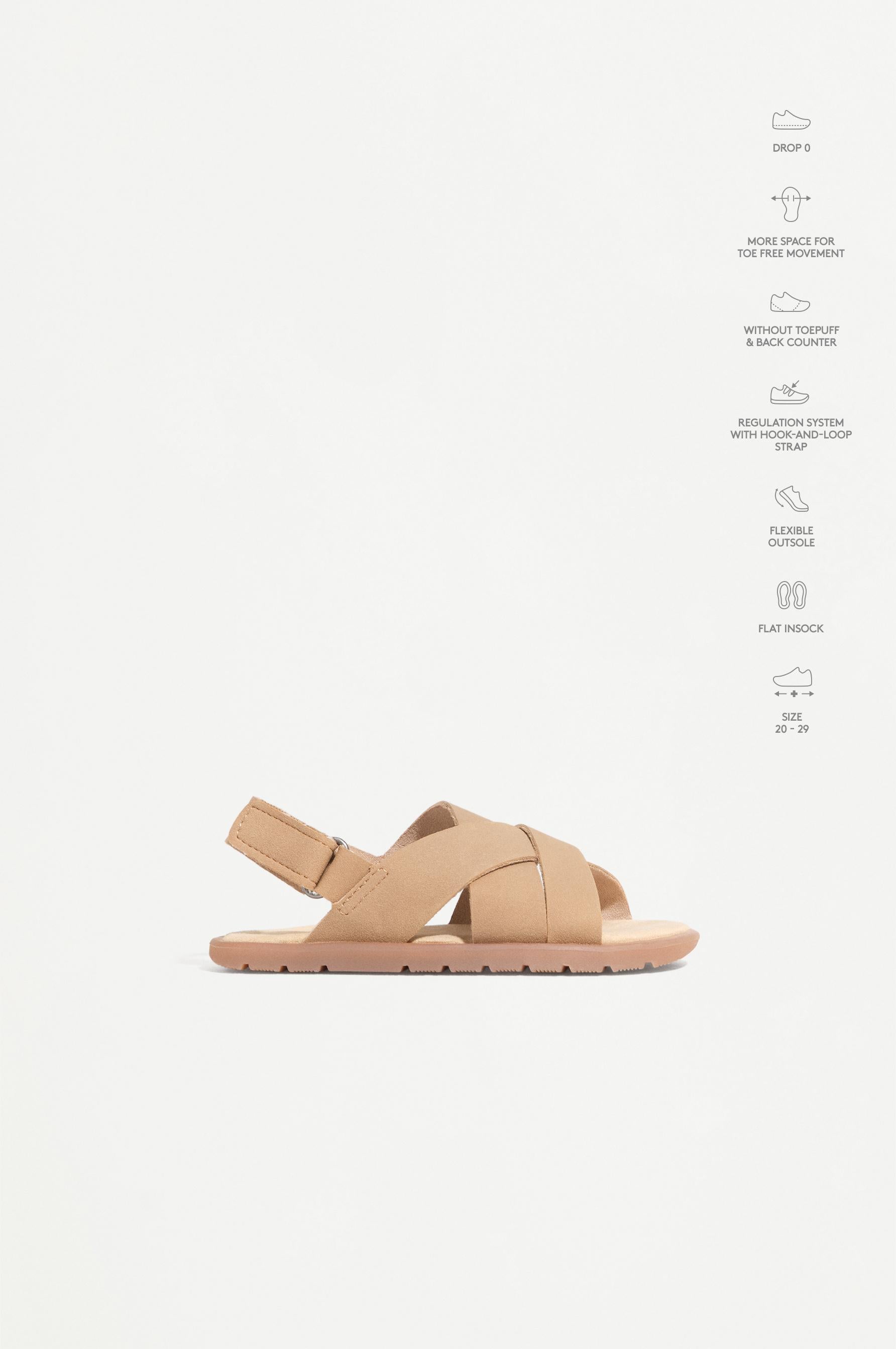 BAREFOOT STRAP SANDAL
