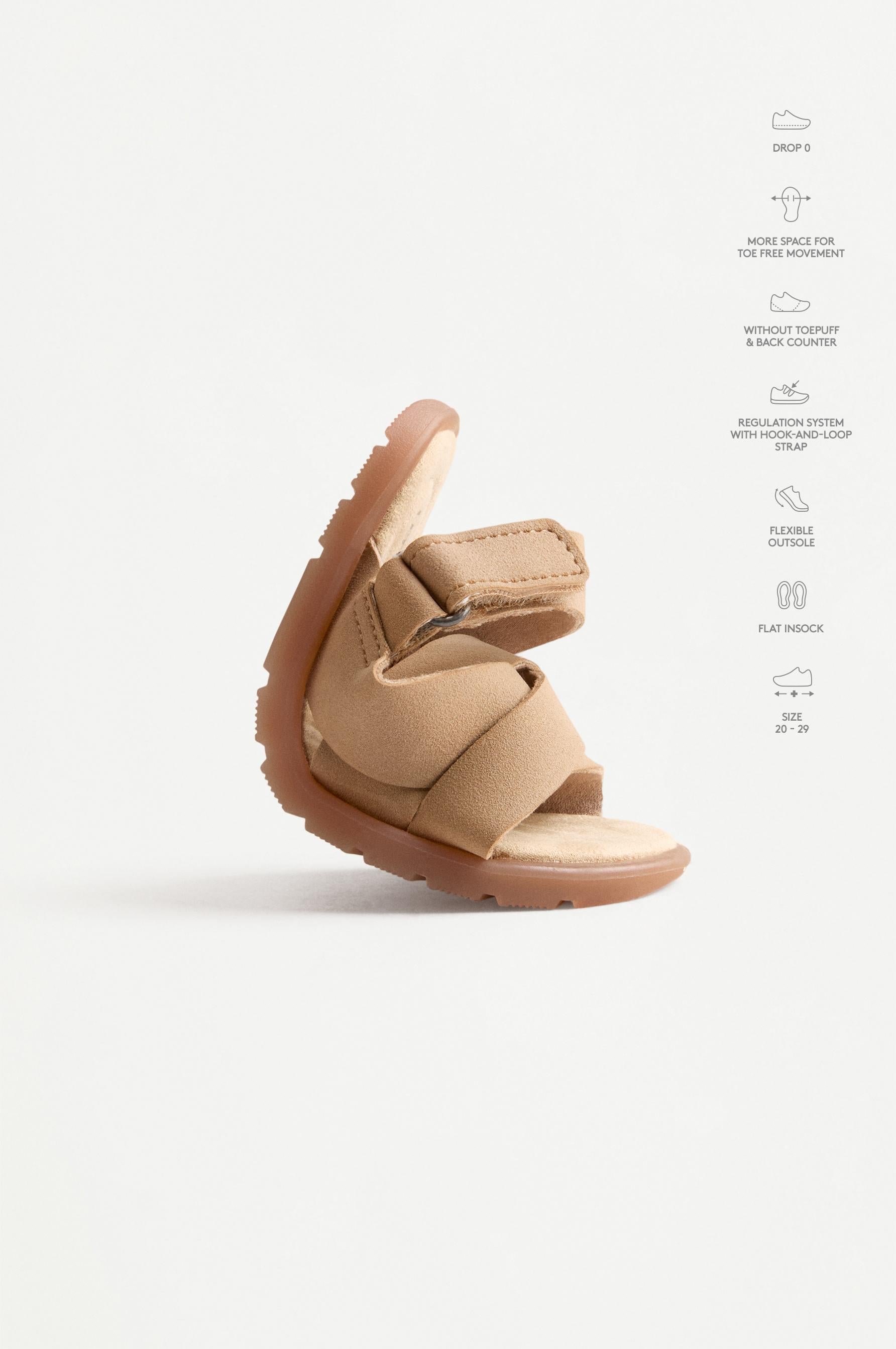 BAREFOOT STRAP SANDAL