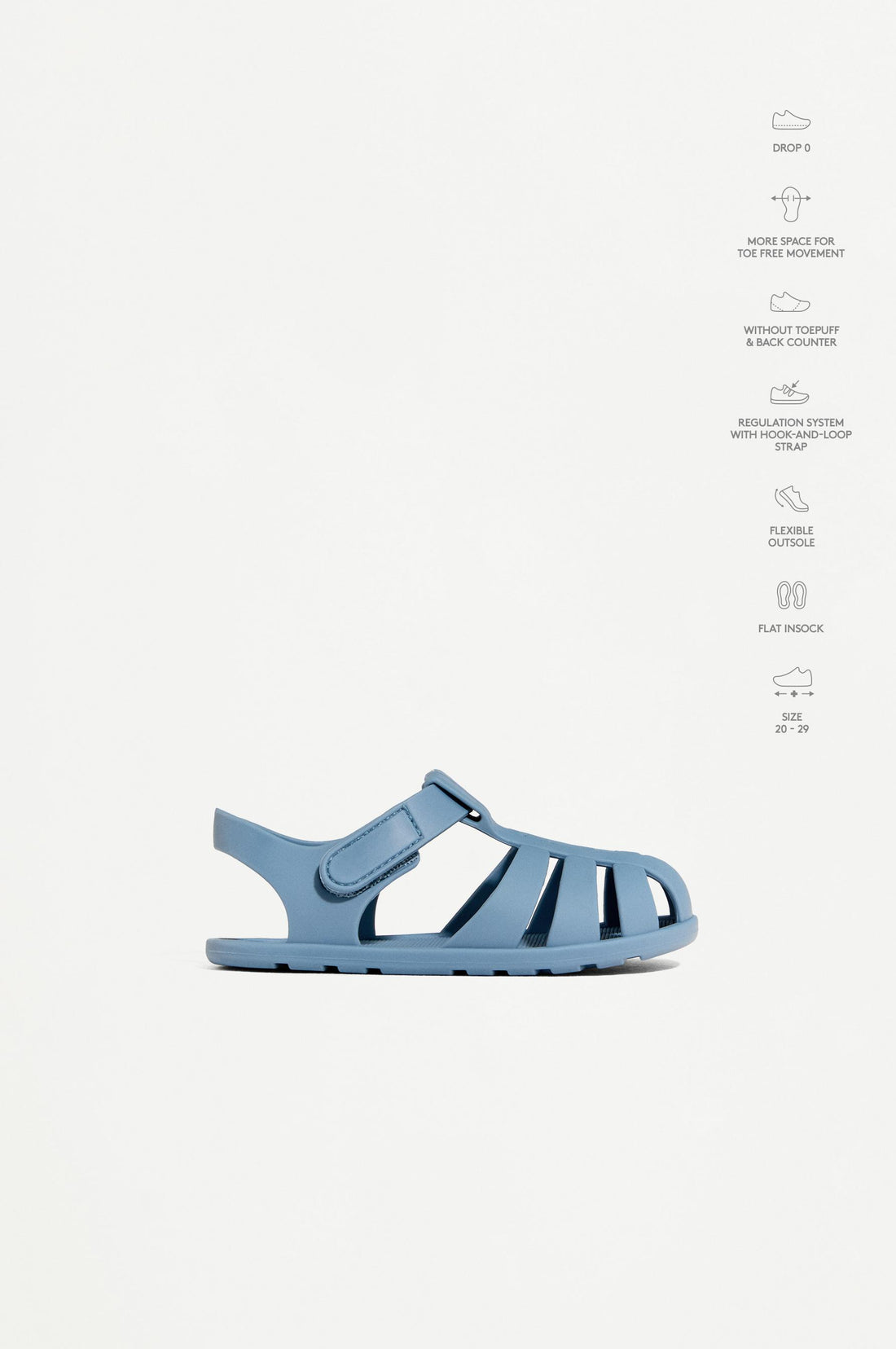 Barefoot cage sandals
