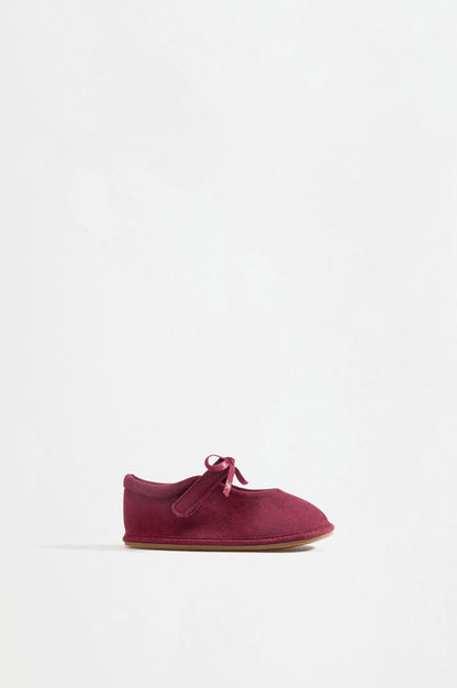 Barefoot bow ballet flats
