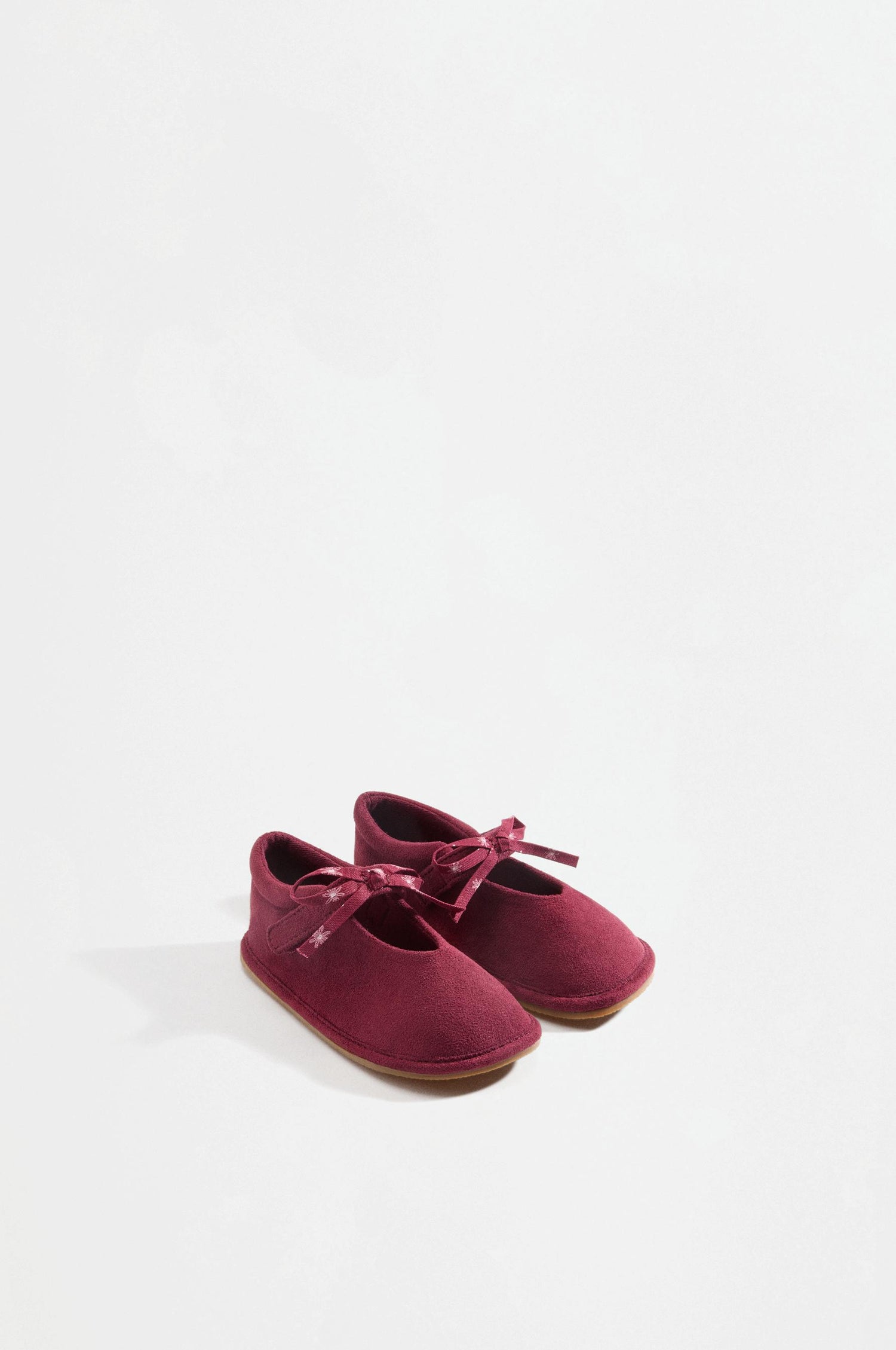 Barefoot bow ballet flats