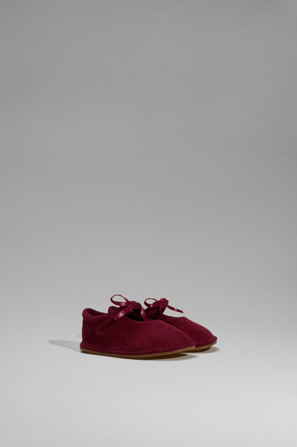 Barefoot bow ballet flats