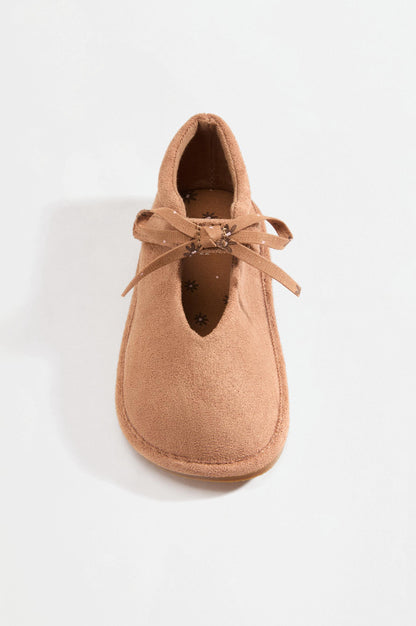 Barefoot bow ballet flats