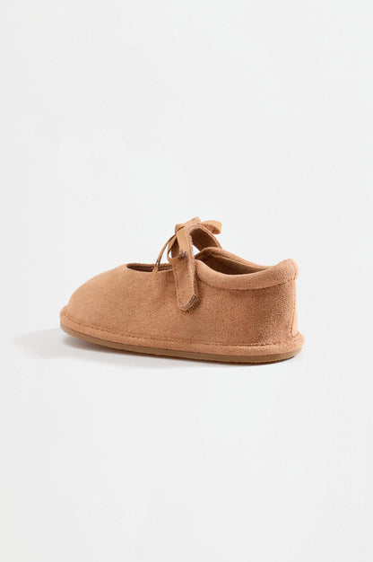 Barefoot bow ballet flats