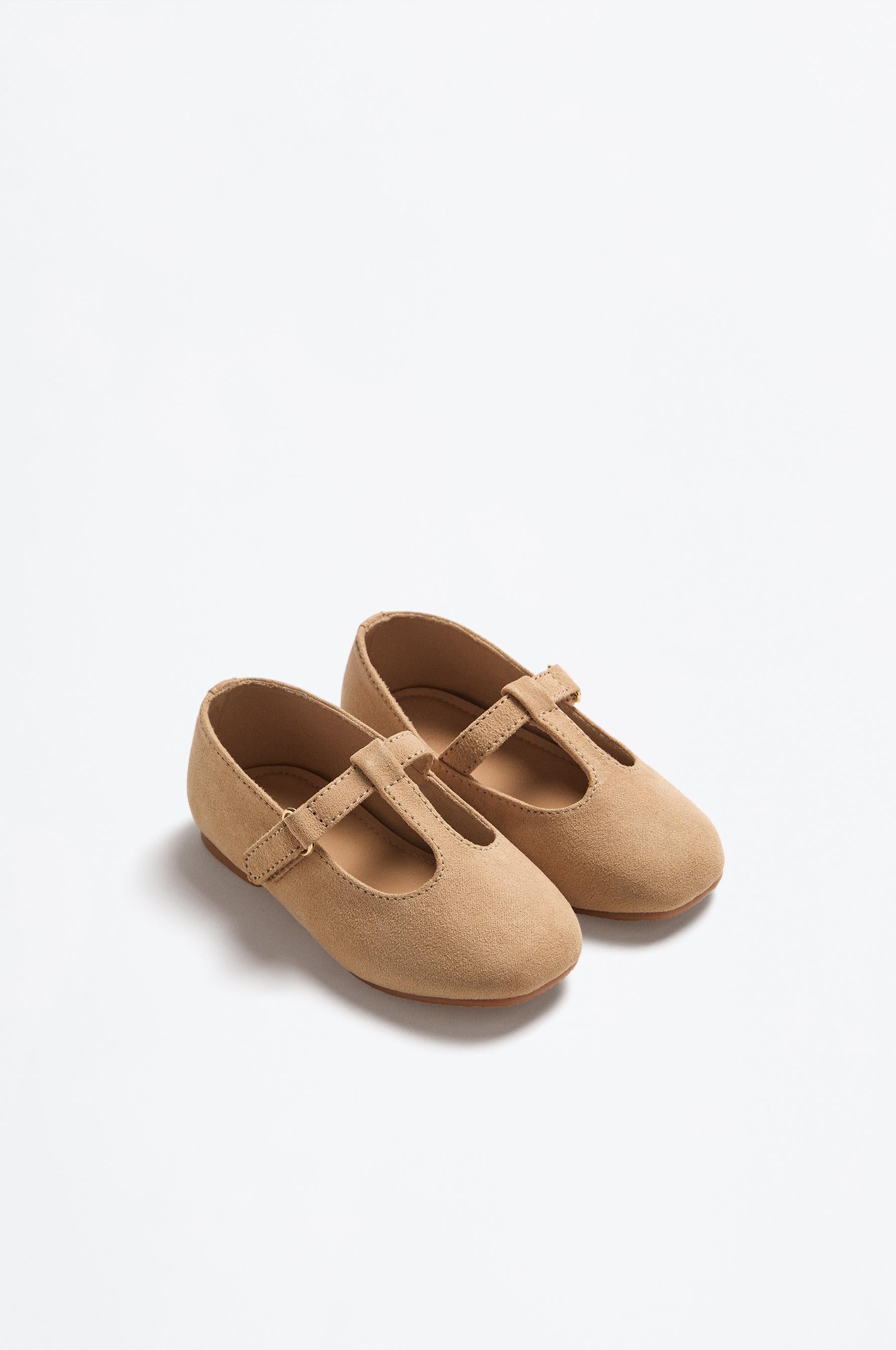 T-bar ballet flat