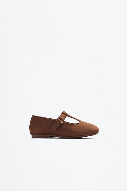 T-bar ballet flat