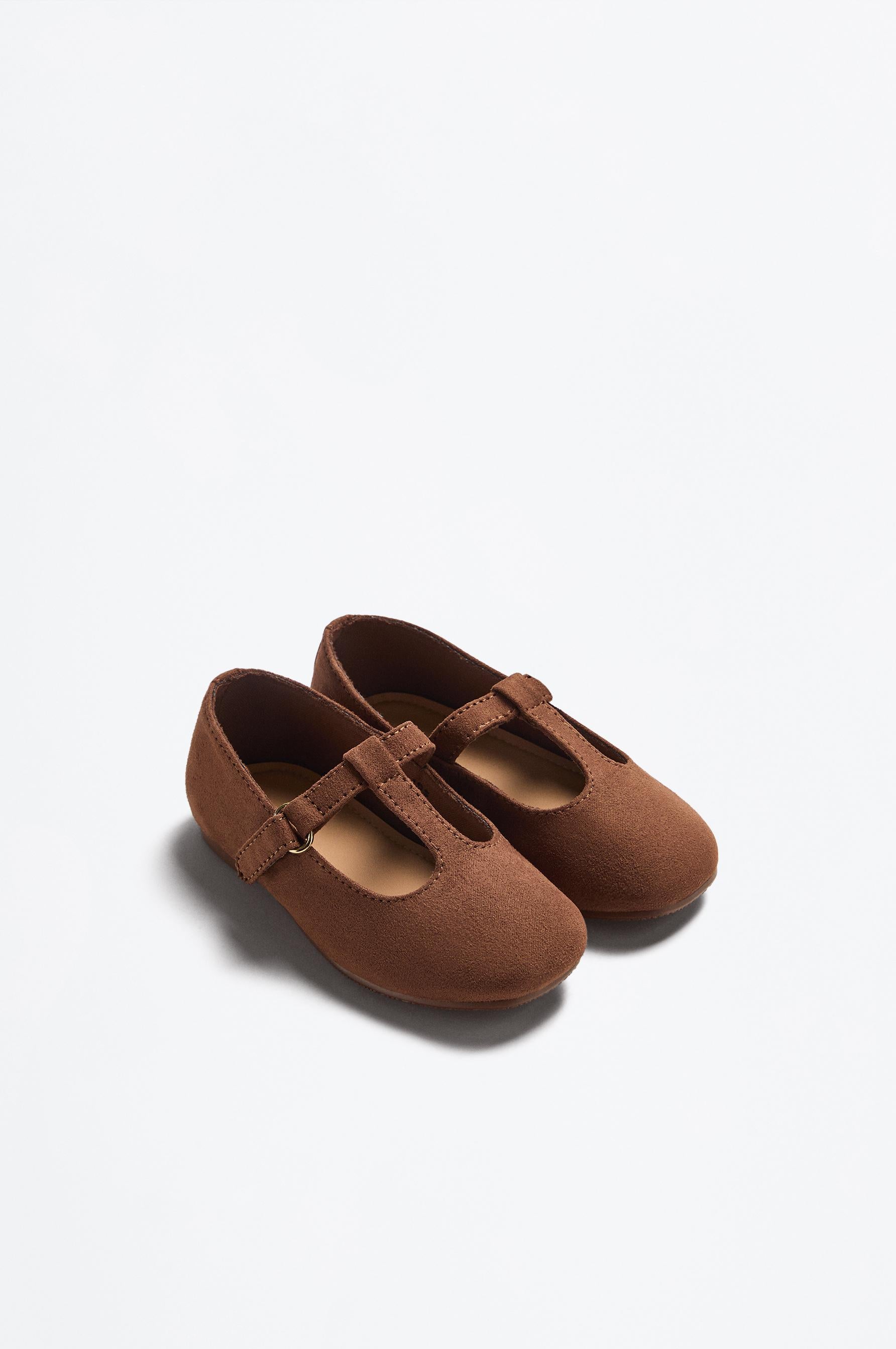T-bar ballet flat