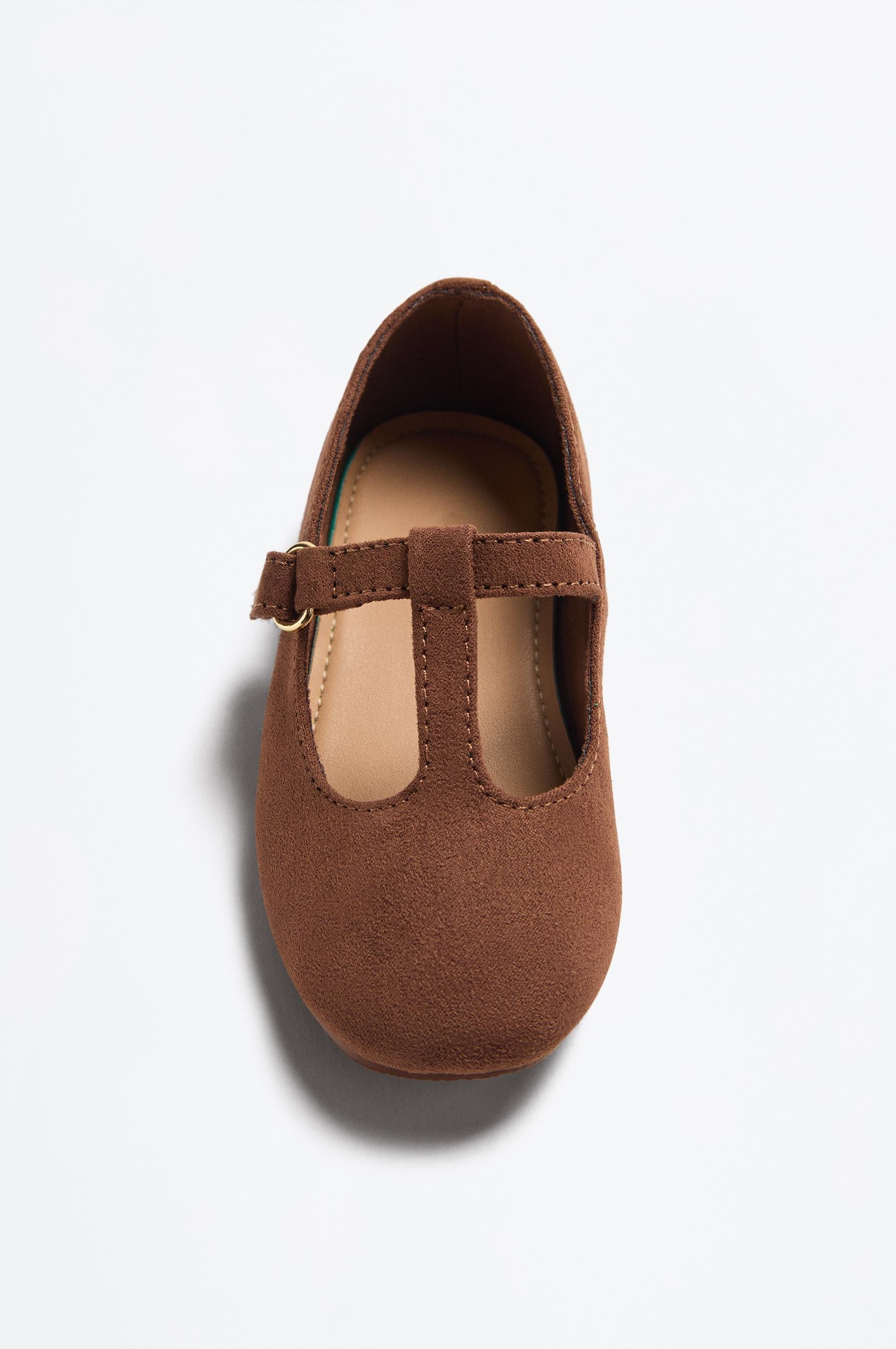 T-bar ballet flat