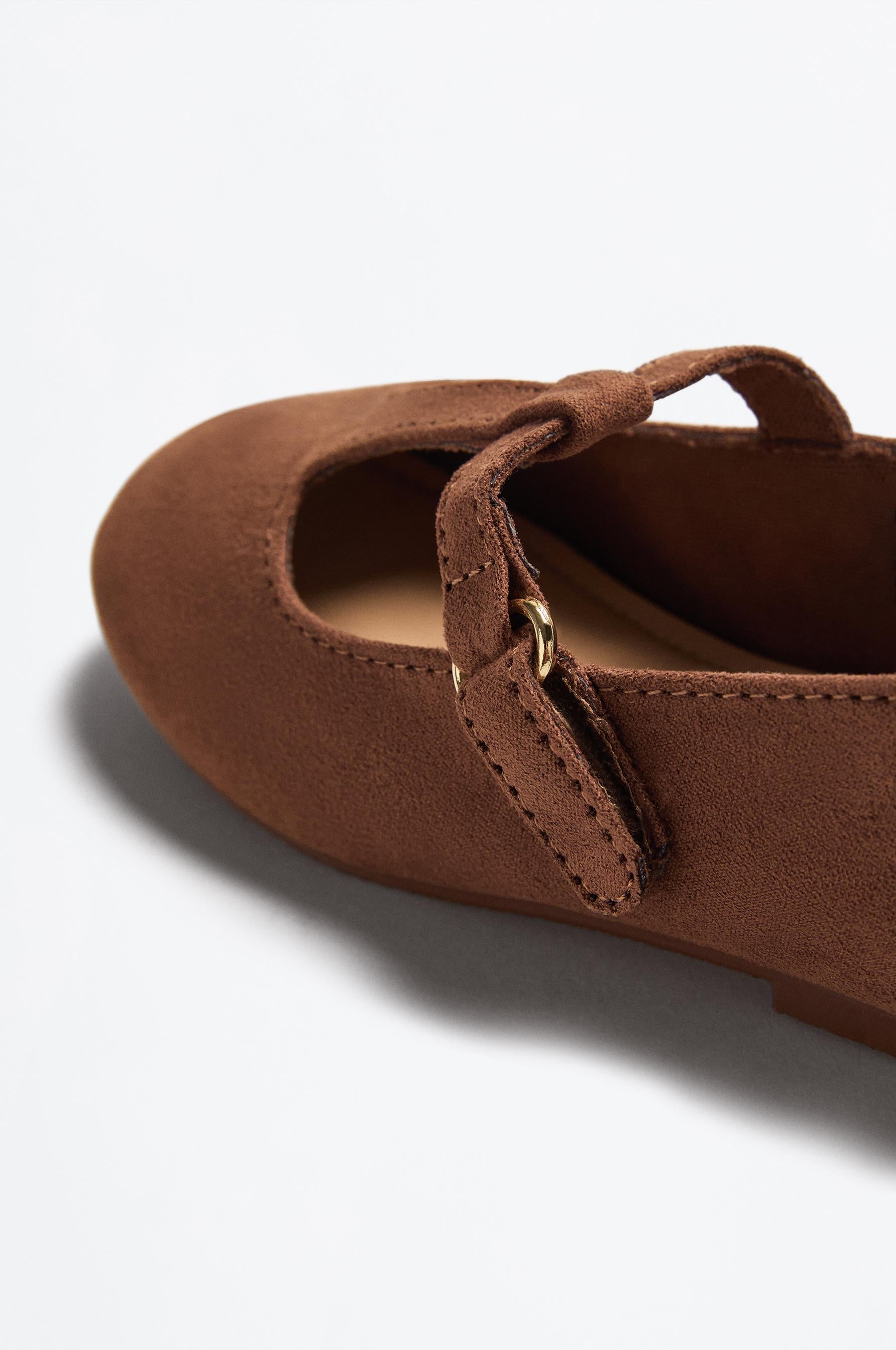 T-bar ballet flat