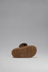 Barefoot bow slippers - BROWN / 21