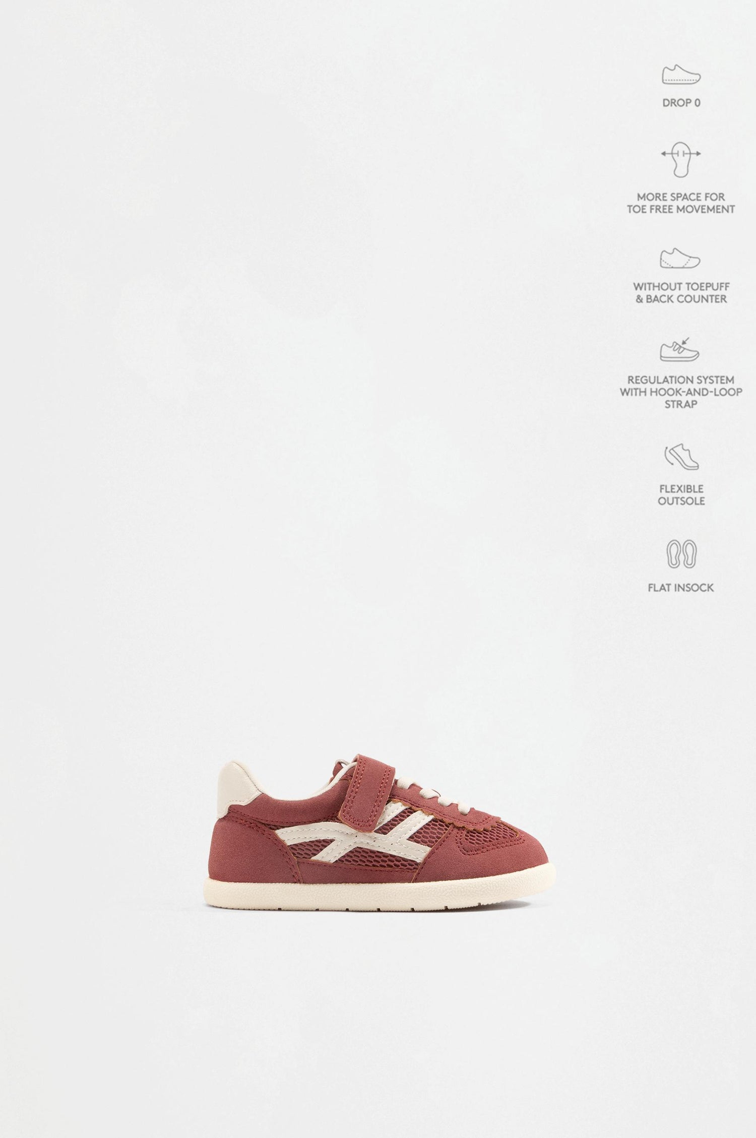 Combined barefoot sneakers