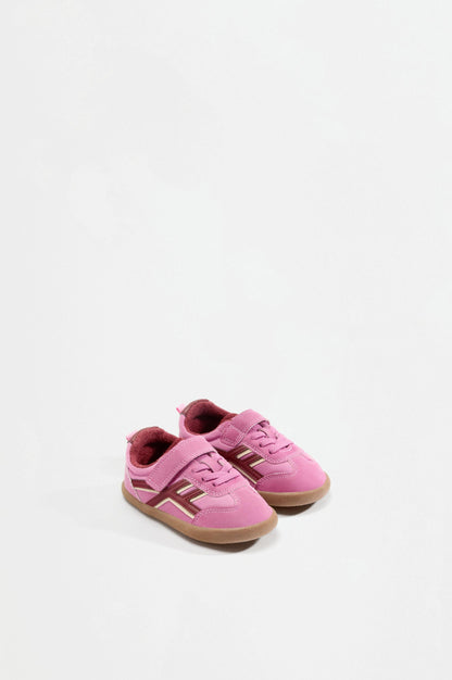 Mixed-material barefoot sneakers