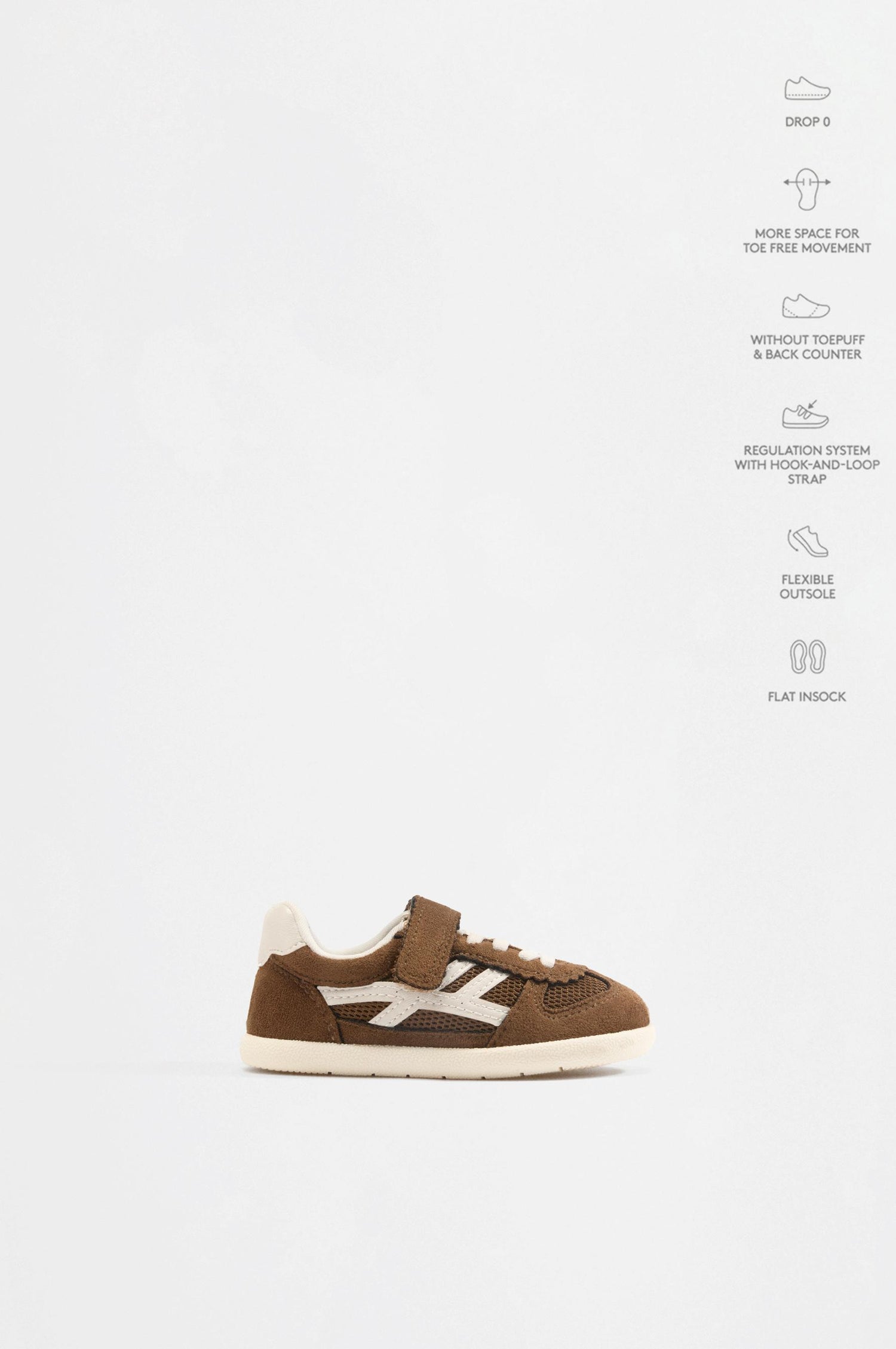 Combined barefoot sneakers