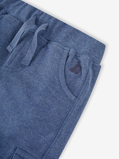 JoJo Maman Bébé Indigo Blue &amp; Navy Blue 2-Pack Cargo Joggers - Size Up To 3 Months (50 - 62cm)