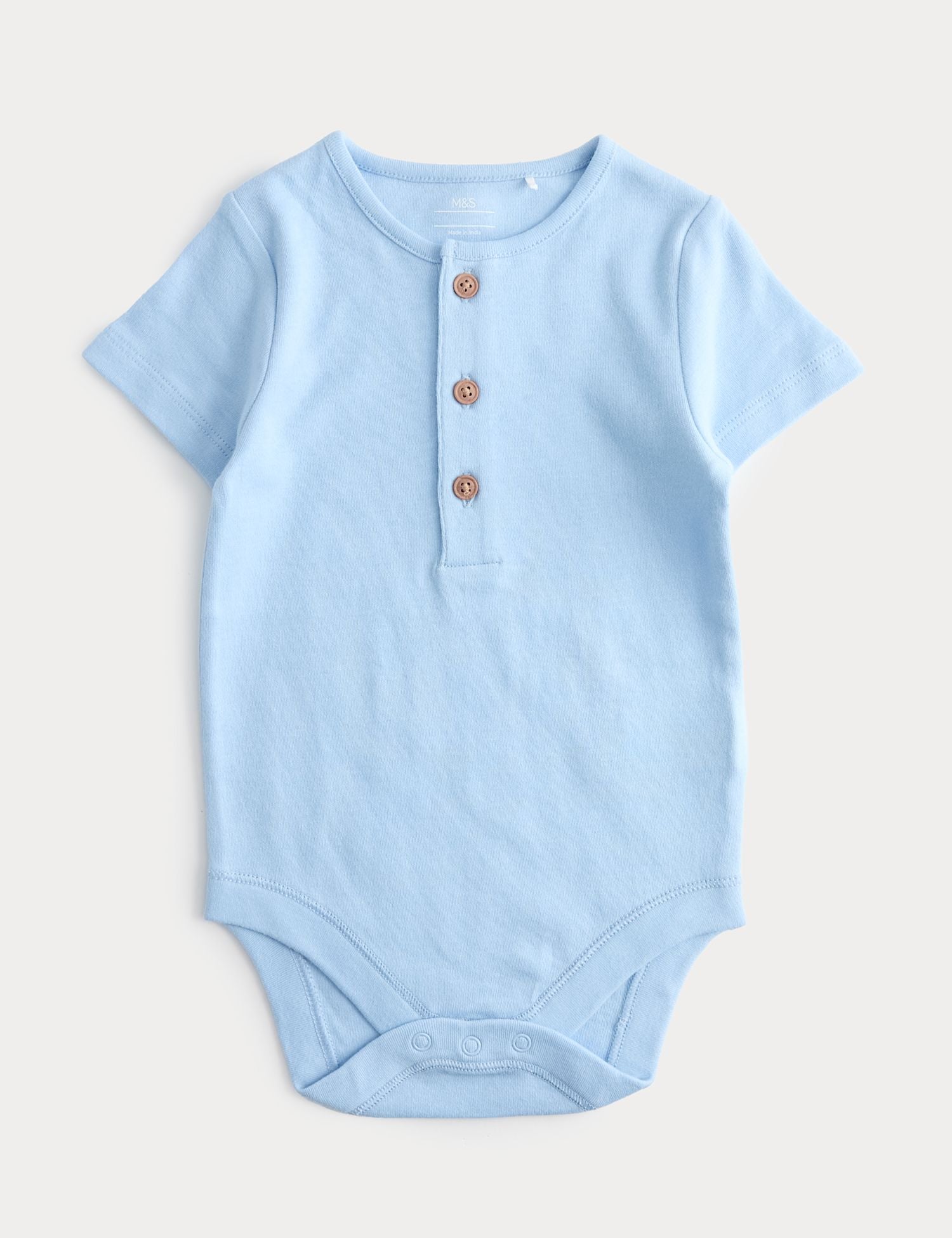 2 Piece Pure Cotton Checked Bibshort Outfit (0-3 Yrs)