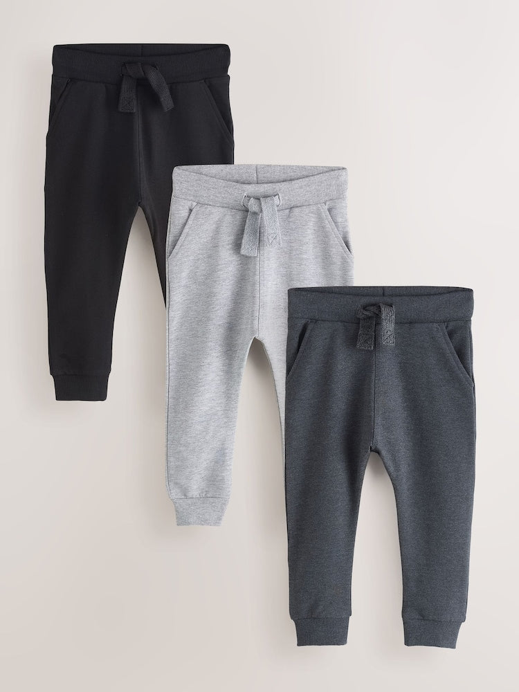 Mono Super Skinny Joggers 3 Pack (3mths-7yrs) - Size 3-6 Months (62-68cm) - Mono