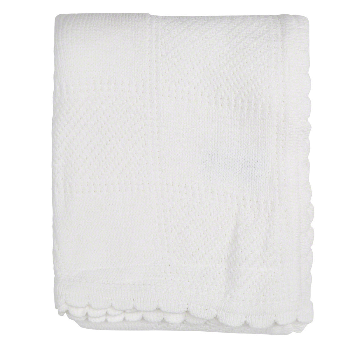 Juniors Knitted Cellular Blanket