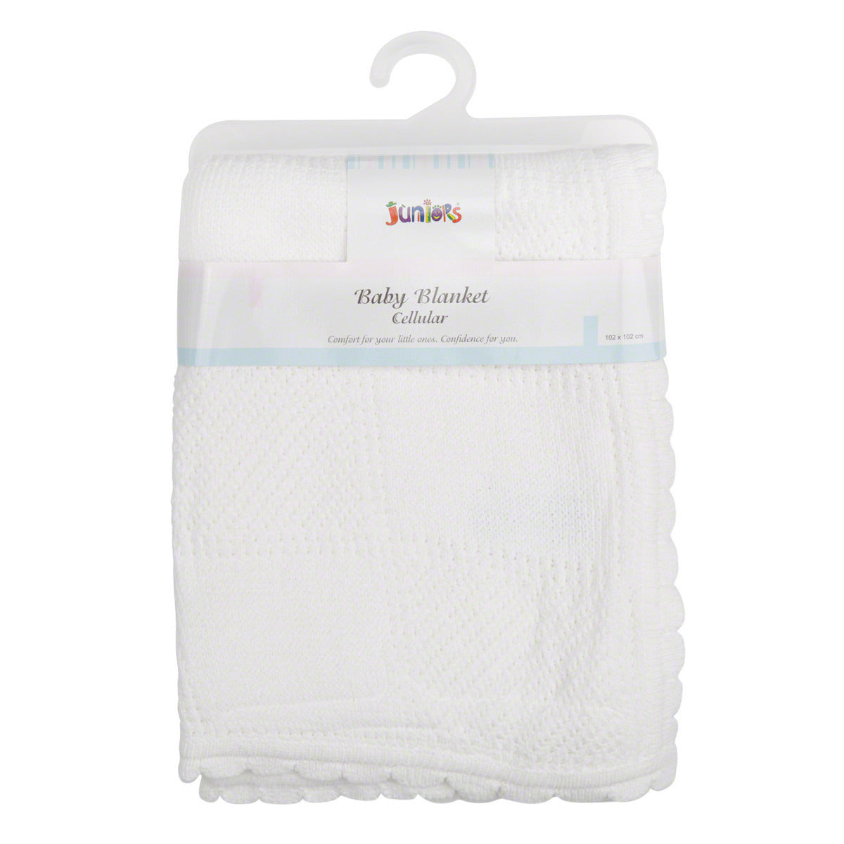 Juniors Knitted Cellular Blanket