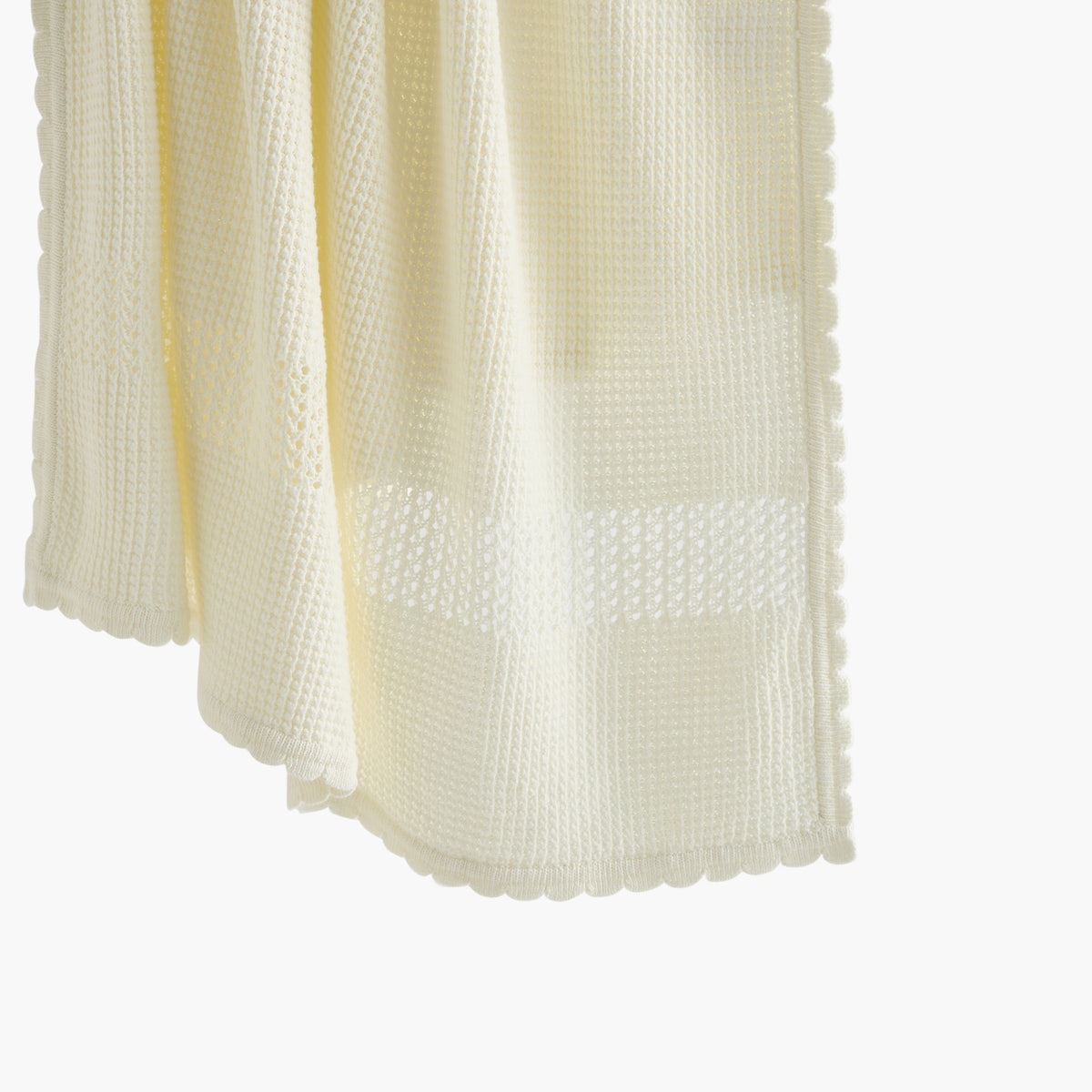 Juniors Knitted Cellular Blanket