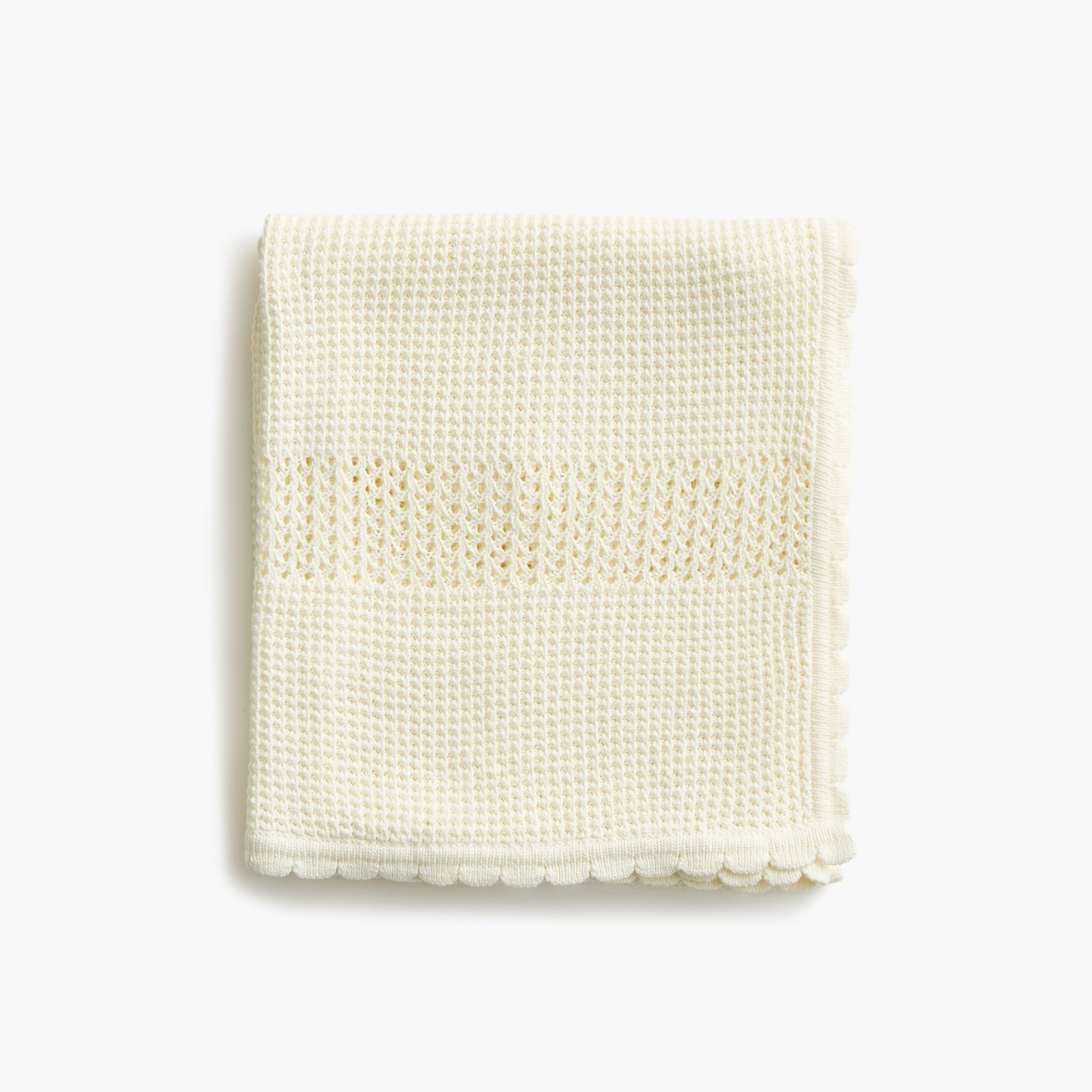 Juniors Knitted Cellular Blanket