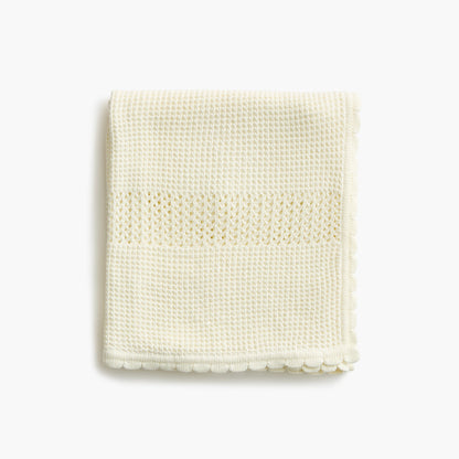 Juniors Knitted Cellular Blanket
