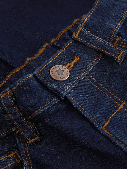 Denim Dark Blue Regular Fit Comfort Stretch Jeans (3mths-7yrs)