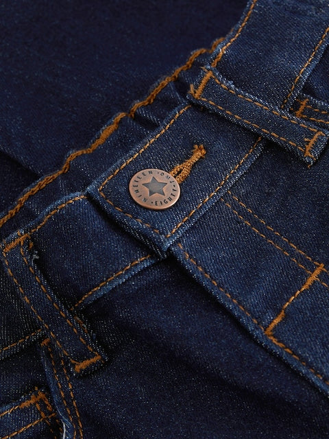 Denim Dark Blue Regular Fit Comfort Stretch Jeans (3mths-7yrs) - Size 3-6 Months (62-68cm)
