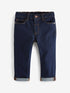 Denim Dark Blue Regular Fit Comfort Stretch Jeans (3mths-7yrs) - Size 3-6 Months (62-68cm) - Default 1
