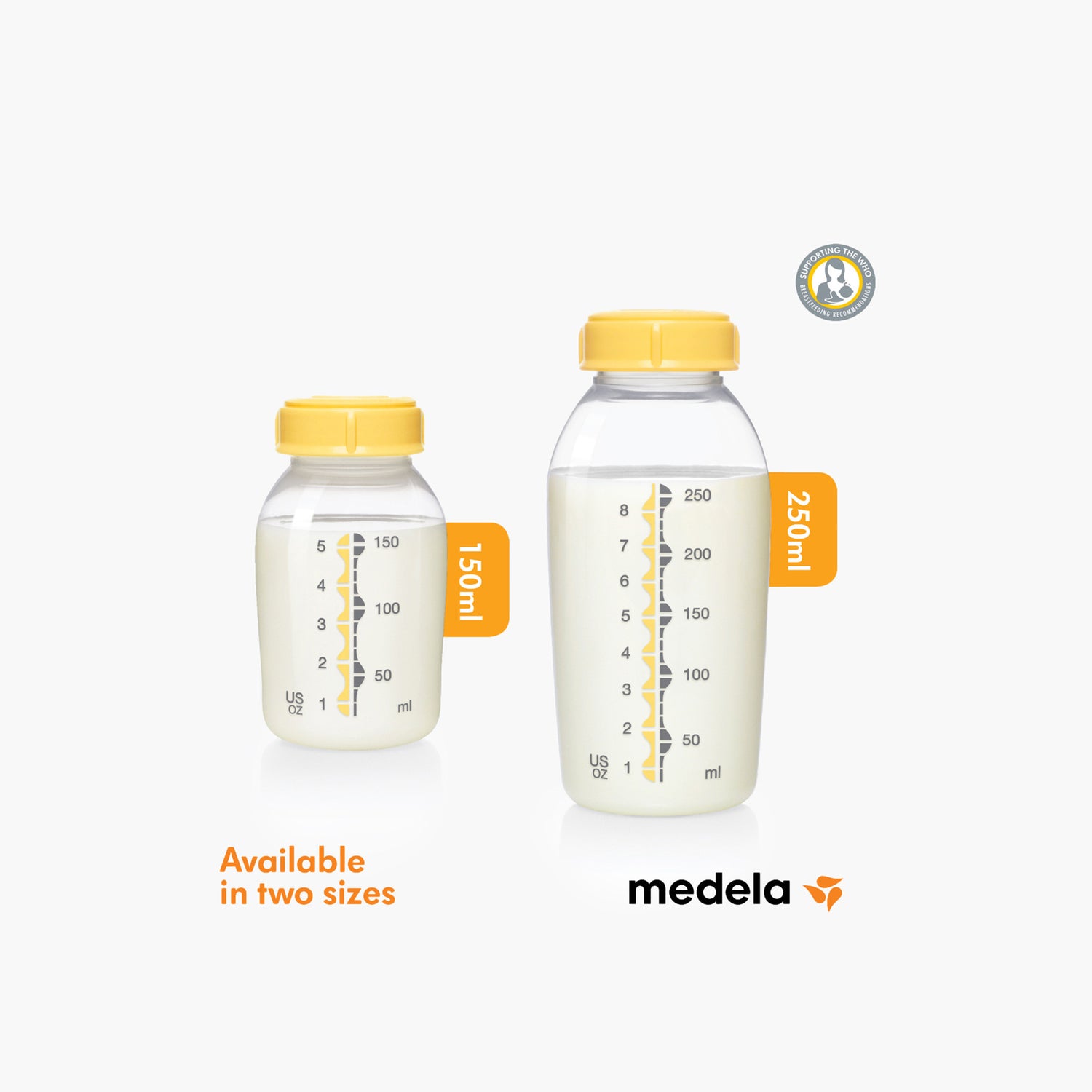 Medela Breast Milk Bottle - Set of 3