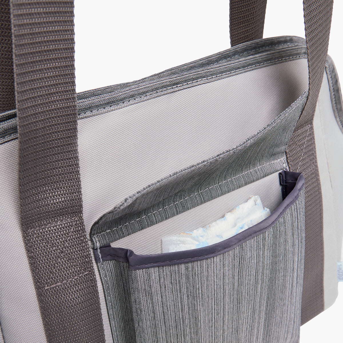 Giggles Diaper Bag with Zip Closure