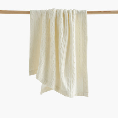 Juniors Knitted Sherpa Blanket - 76x100 cms - HomeBabyNurseryBlankets &amp; SwaddlesBlankets &amp; Quilts