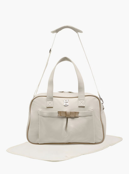 Giggles Diaper Bag with Logo Detail-baby-gear-diaperbags-image-1