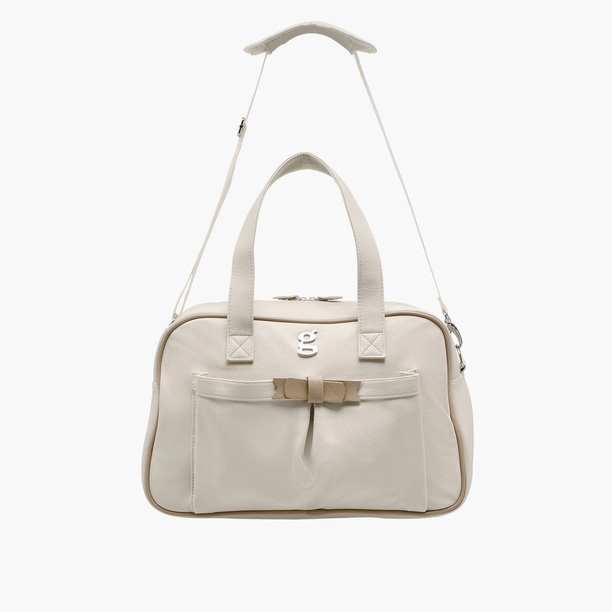 Giggles Diaper Bag with Logo Detail