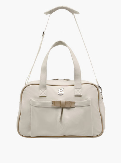 Giggles Diaper Bag with Logo Detail-baby-gear-diaperbags-image-2