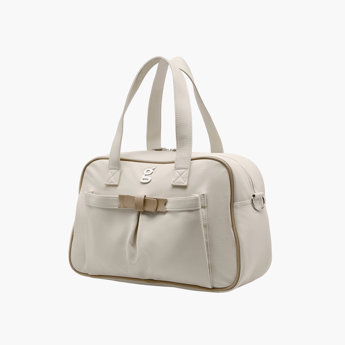 Giggles Diaper Bag with Logo Detail
