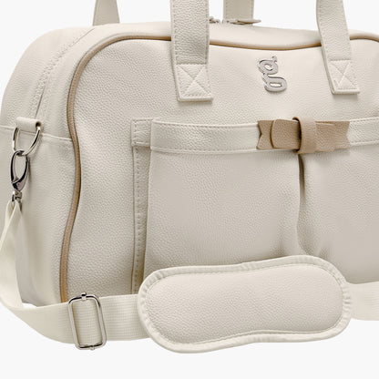 Giggles Diaper Bag with Logo Detail