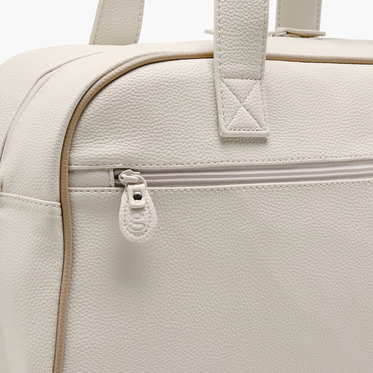 Giggles Diaper Bag with Logo Detail
