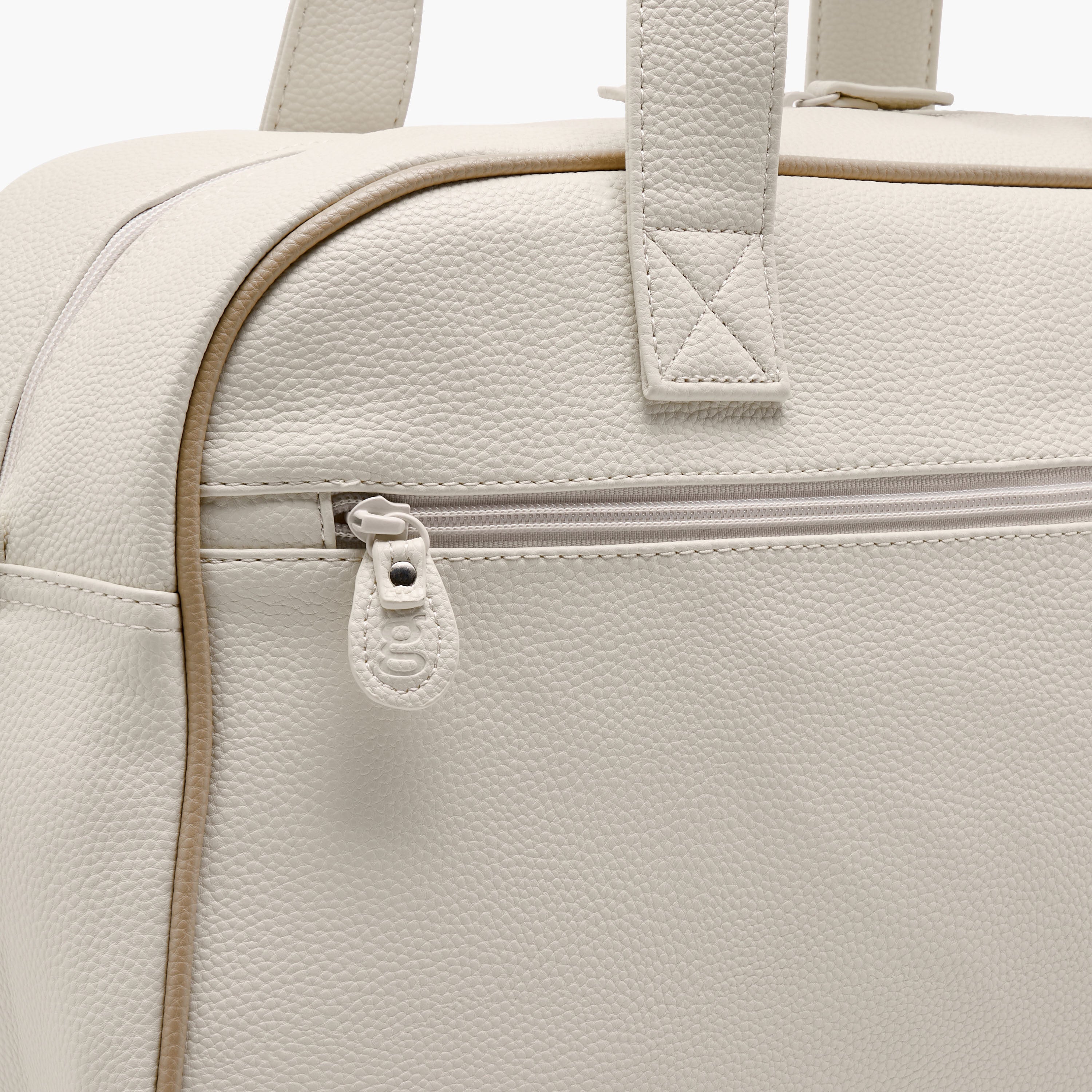 Giggles Diaper Bag with Logo Detail