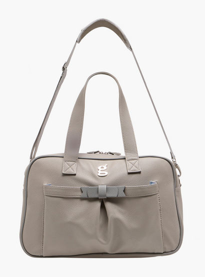 Giggles Solid Diaper Bag with Zip Closure and Double Handle-baby-gear-diaperbags-image-2