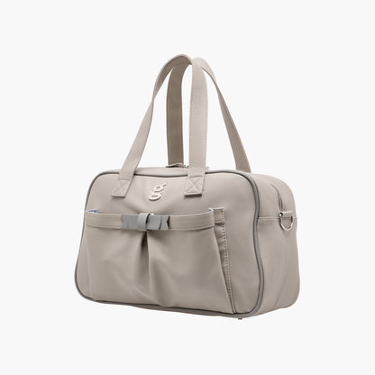 Giggles Solid Diaper Bag with Zip Closure and Double Handle