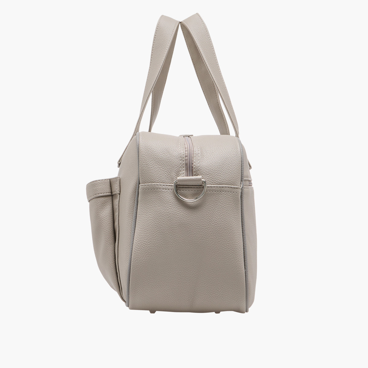 Giggles Solid Diaper Bag with Zip Closure and Double Handle