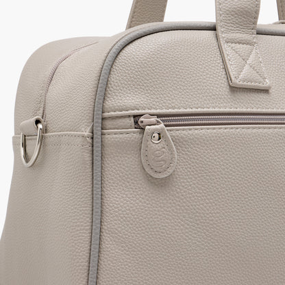 Giggles Solid Diaper Bag with Zip Closure and Double Handle