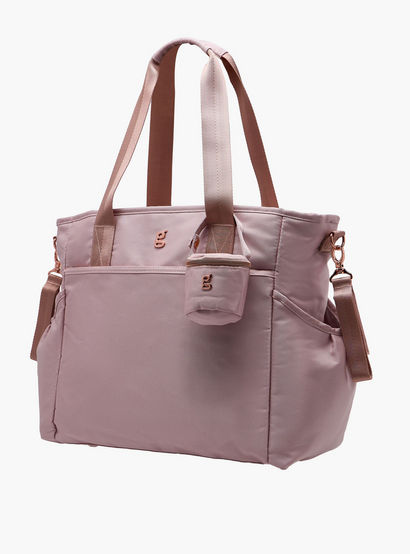 Giggles Textured Diaper Bag with Zip Closure-baby-gear-diaperbags-image-3