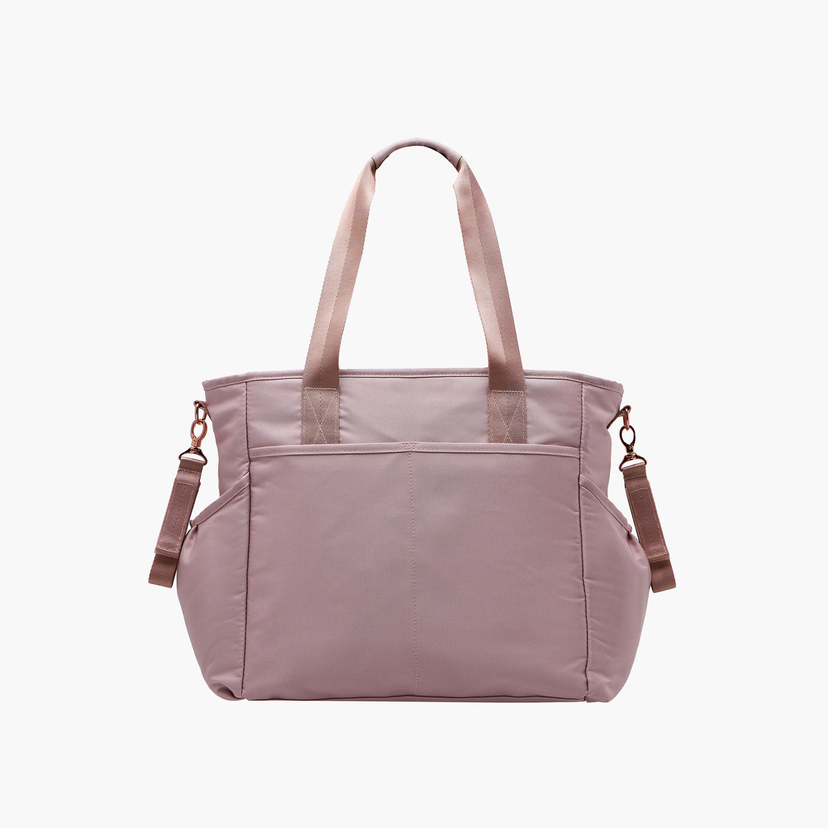 Giggles Textured Diaper Bag with Zip Closure