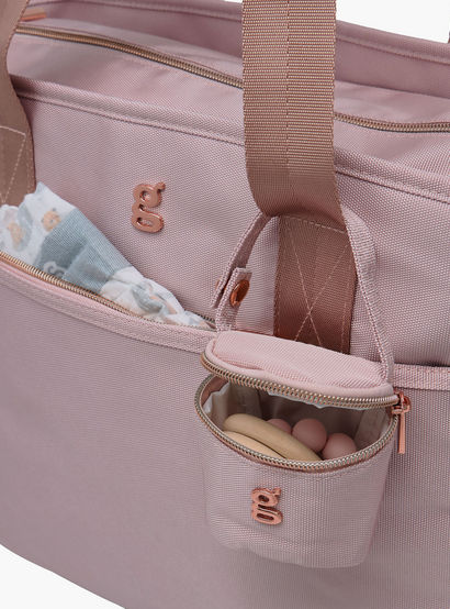 Giggles Textured Diaper Bag with Zip Closure-baby-gear-diaperbags-image-8