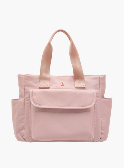 Giggles Diaper Bag with Logo Detail-baby-gear-diaperbags-image-1