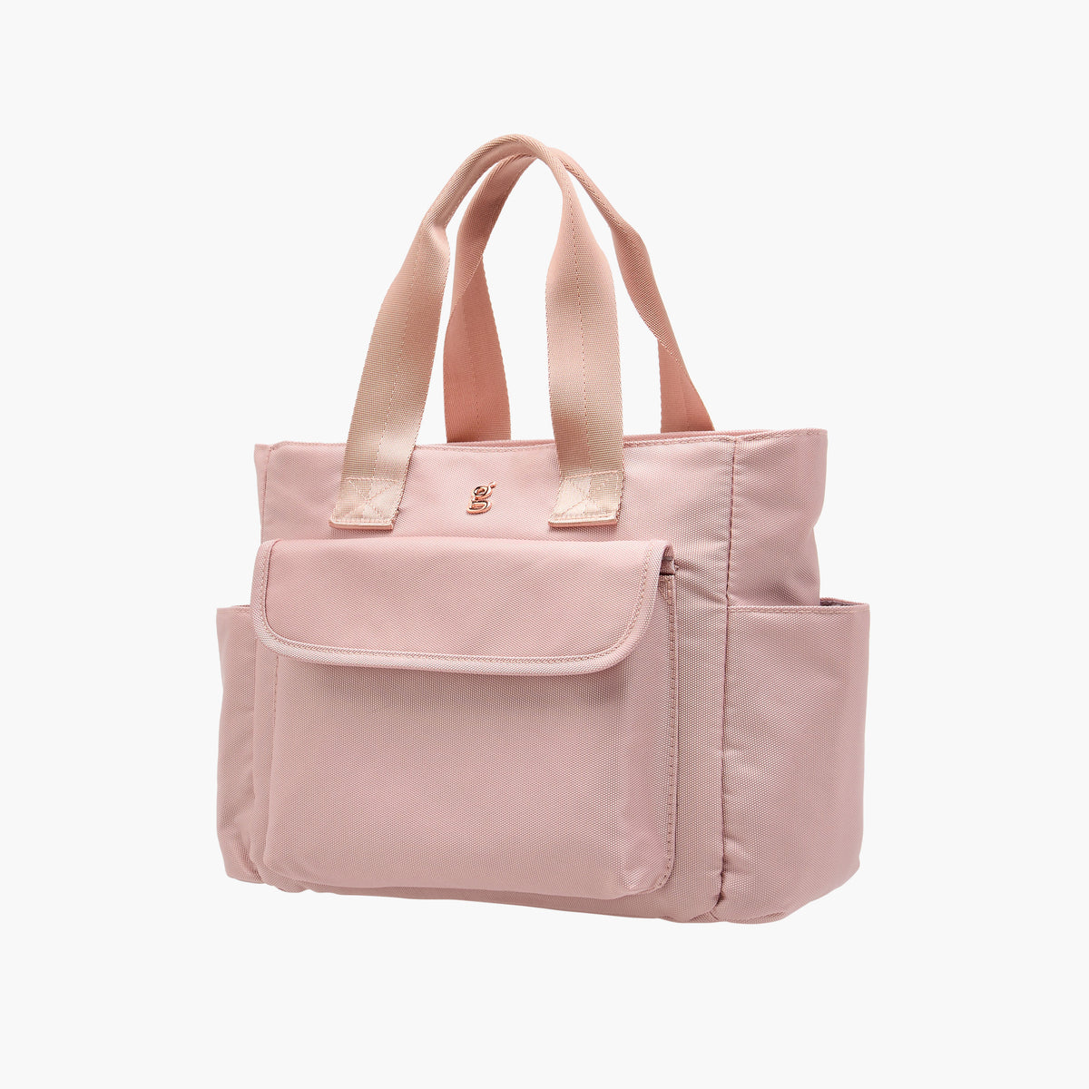 Giggles Diaper Bag with Logo Detail
