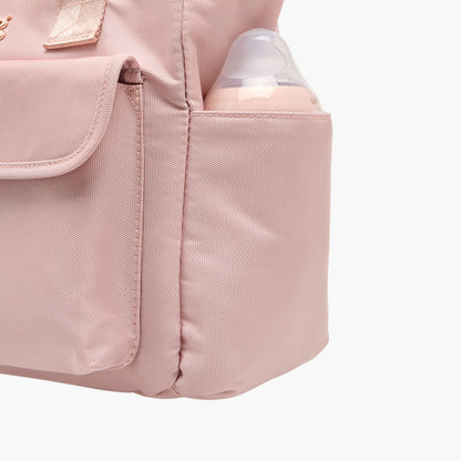 Giggles Diaper Bag with Logo Detail